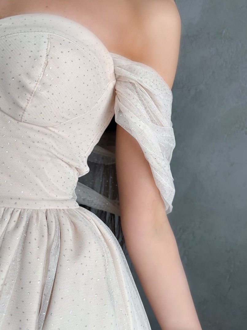 Платье-бюстье с пышной юбкой  | PUSHKA SHOP