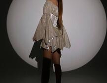 Сяючий комплект: сукня + корсет   | PUSHKA SHOP