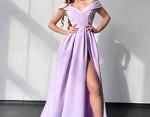 Сукня максі з розрізом на спідниці Сукня максі з розрізом на спідниці | PUSHKA SHOP