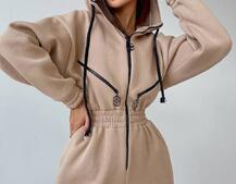 Тёплый комбинезон на молнии  | PUSHKA SHOP