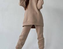 Тёплый комплект: худи + спортивные штаны Тёплый комплект: худи + спортивные штаны | PUSHKA SHOP