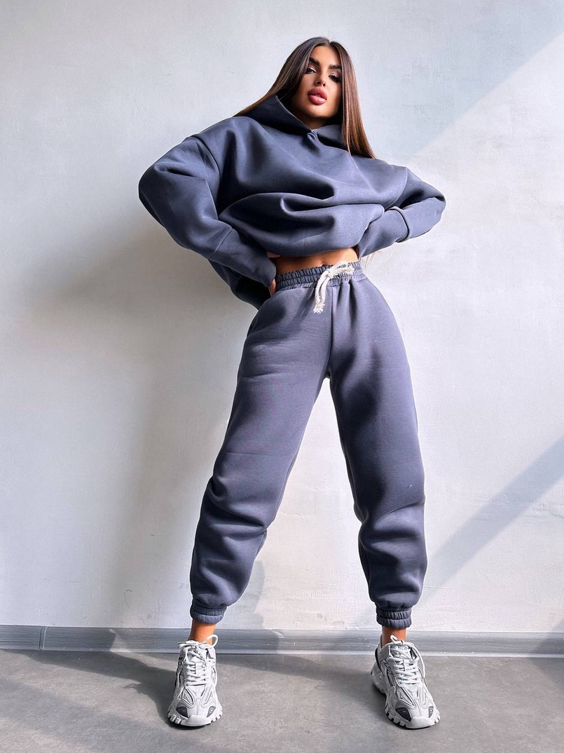 Теплий комплект: худі + спортивні штани | PUSHKA SHOP