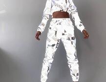 Рефлективный костюм с принтом | PUSHKA SHOP