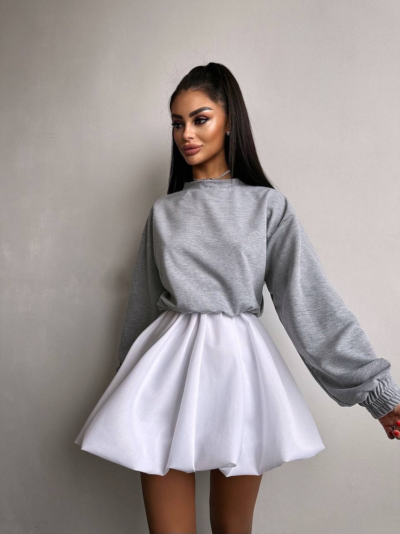 Комплект: спідниця + світшот | PUSHKA SHOP