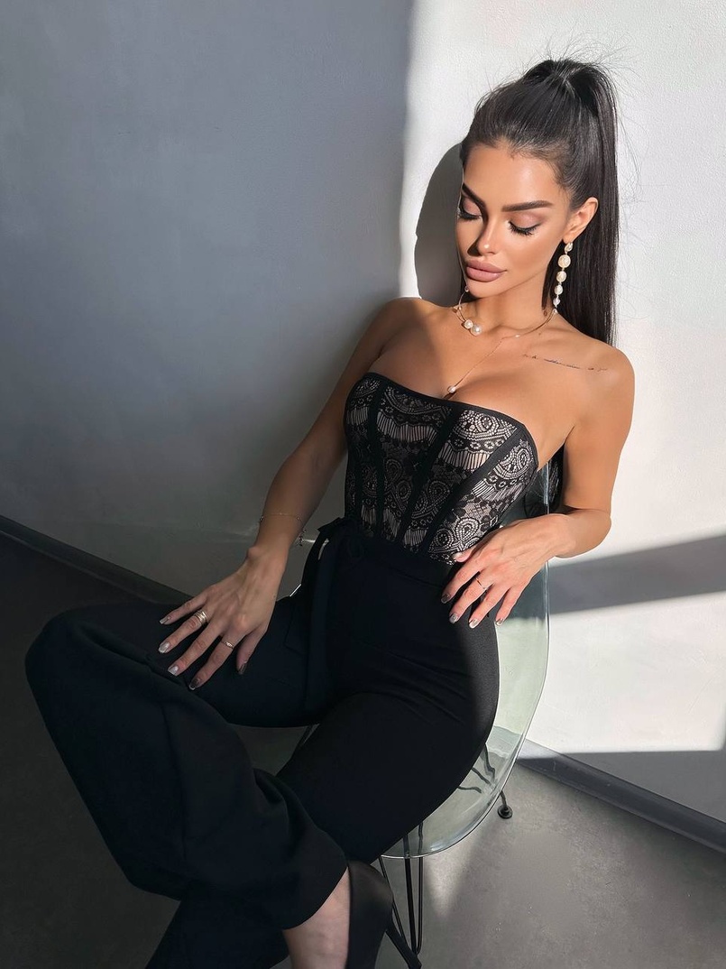 Комплект: піджак + комбінезон кльош  | PUSHKA SHOP