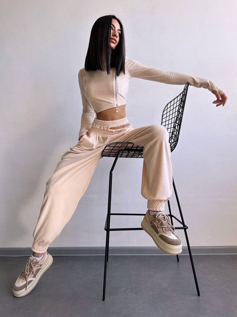 Велюровий комплект  | PUSHKA SHOP