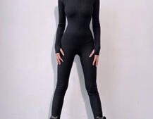 Облягаючий трикотажний комбінезон  Облягаючий трикотажний комбінезон  | PUSHKA SHOP