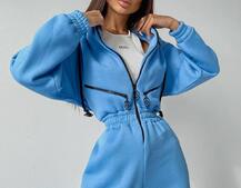 Тёплый комбинезон на молнии  | PUSHKA SHOP