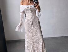 Мереживна сукня максі   Мереживна сукня максі   | PUSHKA SHOP