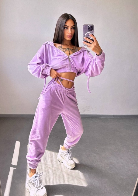 Велюровий комплект  | PUSHKA SHOP