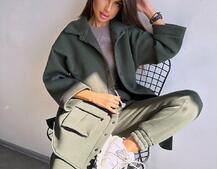 Комплект: тепла сорочка на кнопках + джоггери Комплект: тепла сорочка на кнопках + джоггери | PUSHKA SHOP