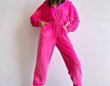 Велюровий комбінезон   | PUSHKA SHOP