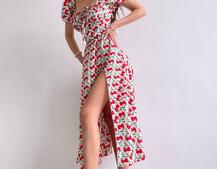 Сукня- міді з принтом Сукня- міді з принтом | PUSHKA SHOP