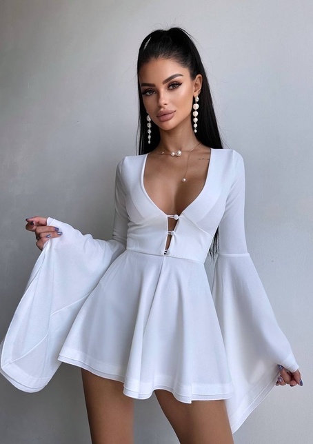 Ромпер з розкльошеними рукавами  | PUSHKA SHOP