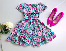 Цветочное платье | PUSHKA SHOP