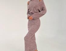 Трикотажна сукня-двійка  | PUSHKA SHOP