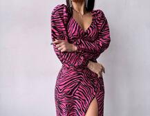 Комплект: топ із зав'язками на талії + спідниця міді з розрізом | PUSHKA SHOP