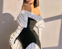 Комплект: сукня декорована мереживом + корсет Комплект: сукня декорована мереживом + корсет | PUSHKA SHOP