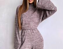Трикотажний базовий комплект: світшот + штани  | PUSHKA SHOP