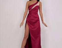 Атласна сукня максі  | PUSHKA SHOP