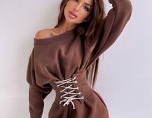 Тёплое уютное худи на флисе + корсет на шнуровке Можно носить с корсетом и без Тёплое уютное худи на флисе + корсет на шнуровке Можно носить с корсетом и без | PUSHKA SHOP