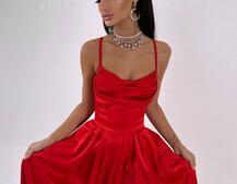 Атласний комплект: корсет + спідниця максі Атласний комплект: корсет + спідниця максі | PUSHKA SHOP