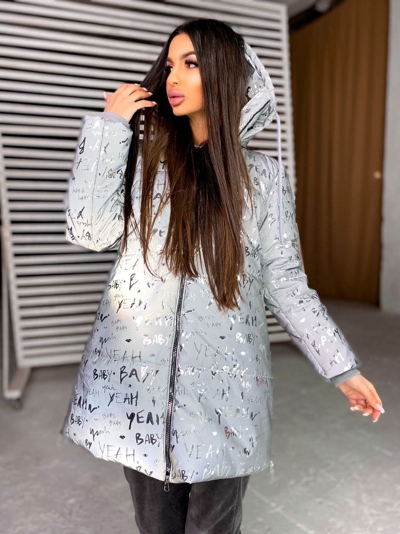 Тёплая рефлективная куртка с капюшоном ❄️ Тёплая рефлективная куртка с капюшоном ❄️ | PUSHKA SHOP