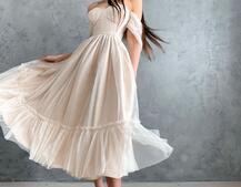 Платье-бюстье с пышной юбкой  | PUSHKA SHOP