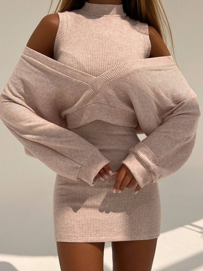 Трикотажна сукня-двійка Трикотажна сукня-двійка | PUSHKA SHOP