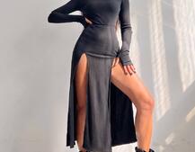 Сукня міді з розрізами | PUSHKA SHOP