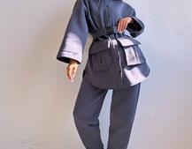 Комплект: тепла сорочка на кнопках + джоггери | PUSHKA SHOP