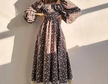 Улюблена сукня-міді зі шнурівкою на талії Улюблена сукня-міді зі шнурівкою на талії | PUSHKA SHOP