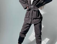 Комплект: тёплая рубашка на кнопках + джоггеры Комплект: тёплая рубашка на кнопках + джоггеры | PUSHKA SHOP