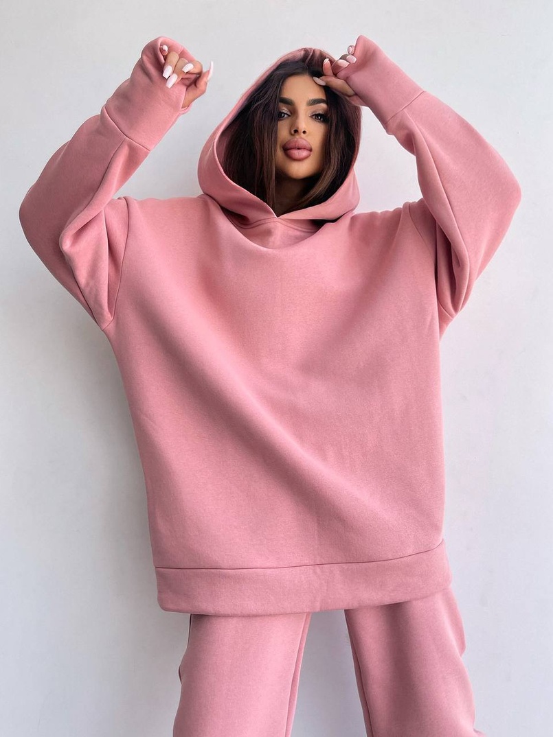 Тёплый комплект: худи + спортивные штаны  | PUSHKA SHOP