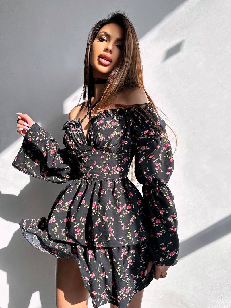 Сукня з чокером Сукня з чокером | PUSHKA SHOP