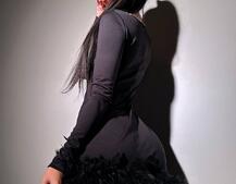 Сукні міні декорована стразами та натуральним пір‘ям | PUSHKA SHOP