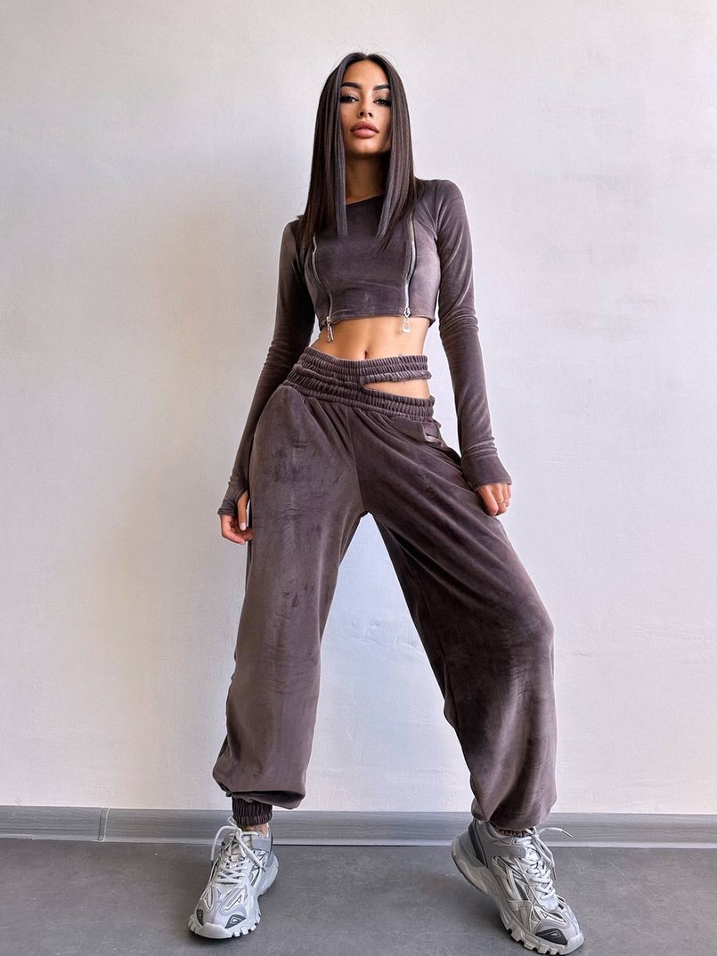 Велюровий комплект  | PUSHKA SHOP