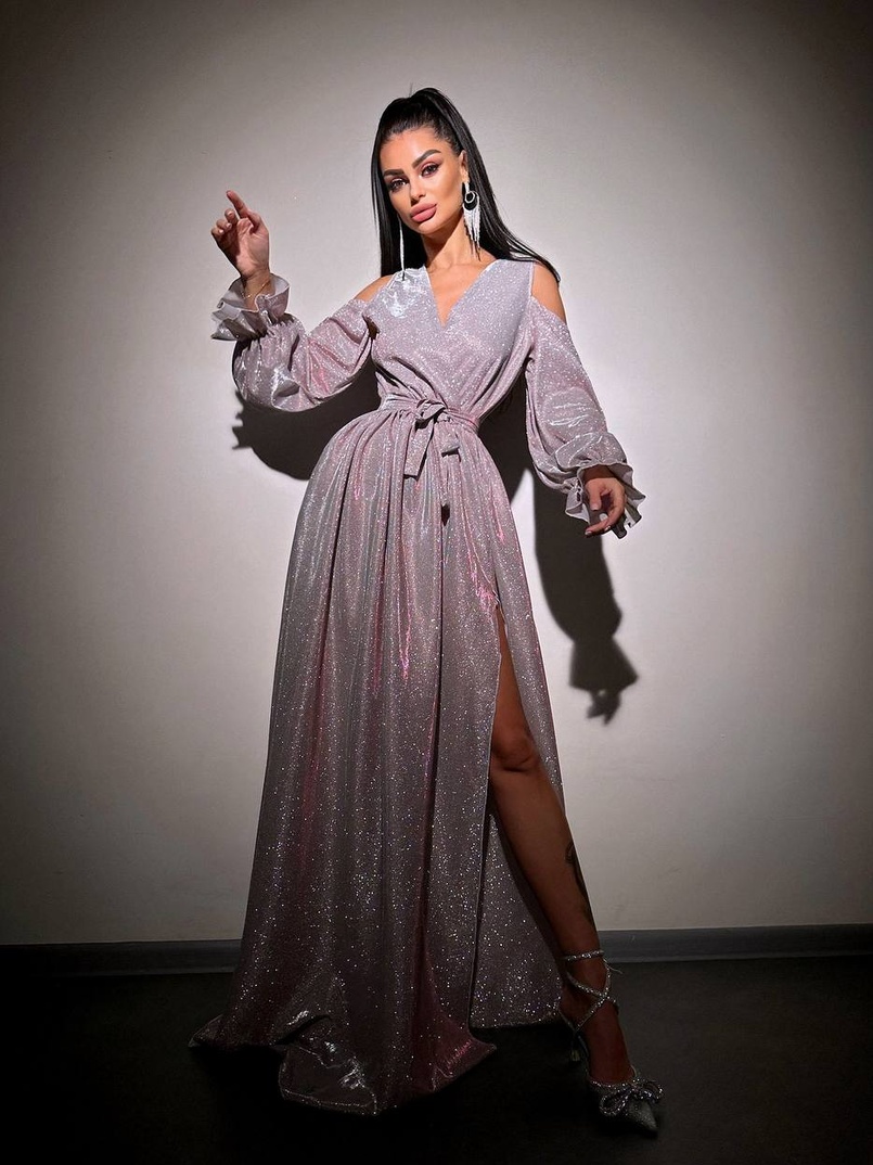 Сяюча сукня максі Сяюча сукня максі | PUSHKA SHOP