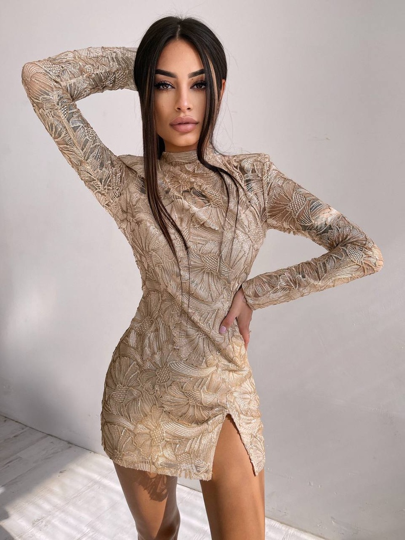 Мереживна сукня з підплічниками Мереживна сукня з підплічниками | PUSHKA SHOP