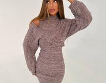 Трикотажна сукня-двійка  | PUSHKA SHOP