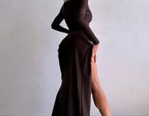 Сукня міді з драпіруванням . Сукня міді з драпіруванням . | PUSHKA SHOP