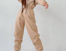 Тёплый комбинезон на молнии  | PUSHKA SHOP