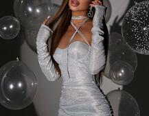 Сяюча корсетна сукня бюстьє Сяюча корсетна сукня бюстьє | PUSHKA SHOP