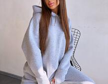 Теплий комплект: худі + спортивні штани | PUSHKA SHOP