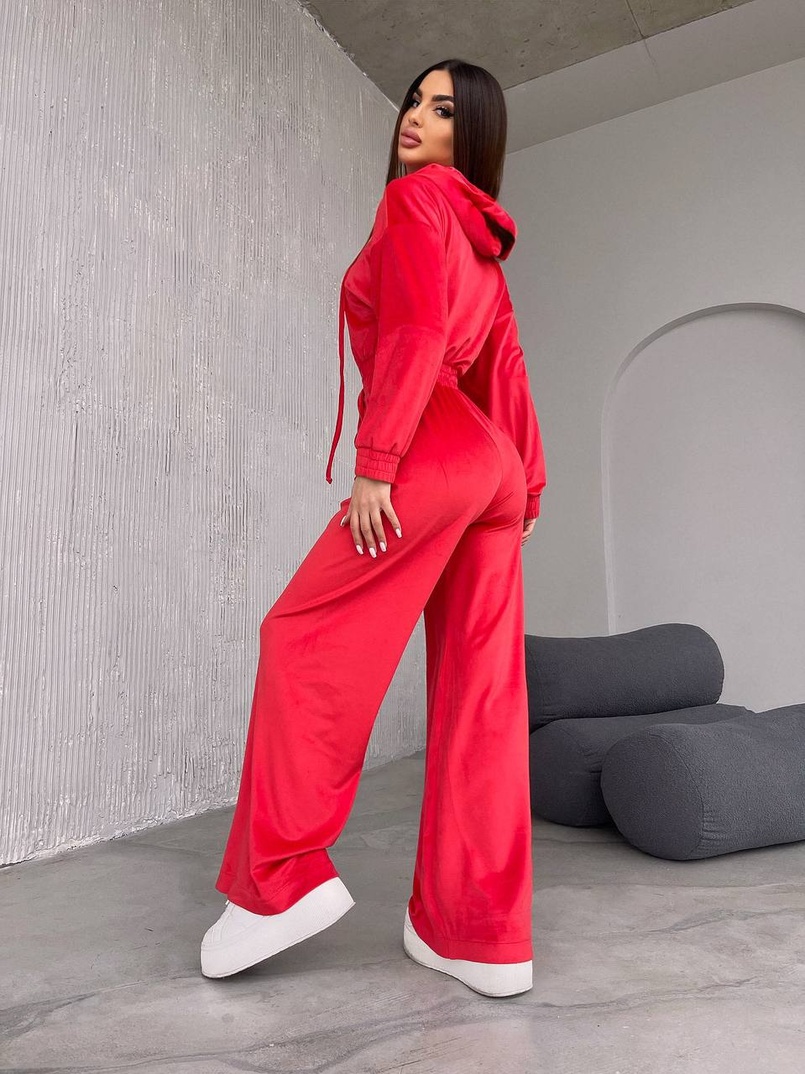 Велюровий комбінезон  | PUSHKA SHOP