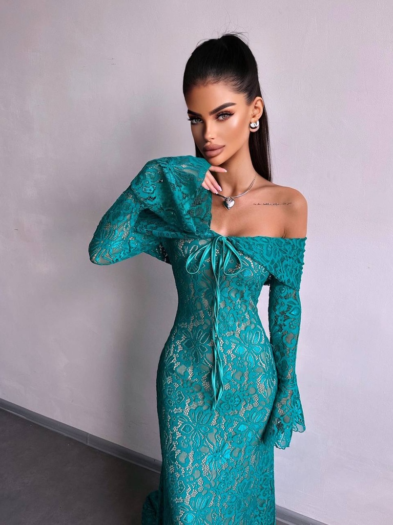 Мереживна сукня максі   Мереживна сукня максі   | PUSHKA SHOP