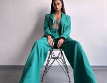 Костюм:  піджак на підкладці, штани+ корсет | PUSHKA SHOP