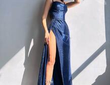 Сяючий комплект: корсет + спідниця максі | PUSHKA SHOP