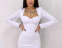 Сукня із чашечками з ефектом push up | PUSHKA SHOP