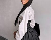 Комплект: сорочка + корсетна спідниця Комплект: сорочка + корсетна спідниця | PUSHKA SHOP